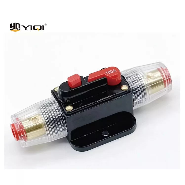 Pemutus Litar Tetapan Semula Manual Kalis Air 12V-48V