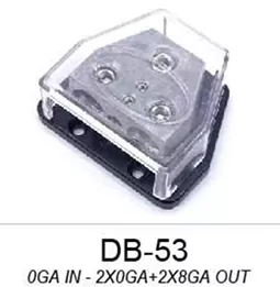1 In 4 Out Gold-plated 4-channel Off-Road Vehicle Circuit Hub