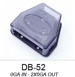 1 In 2 Out Block Dual-port Auto Current Distributor